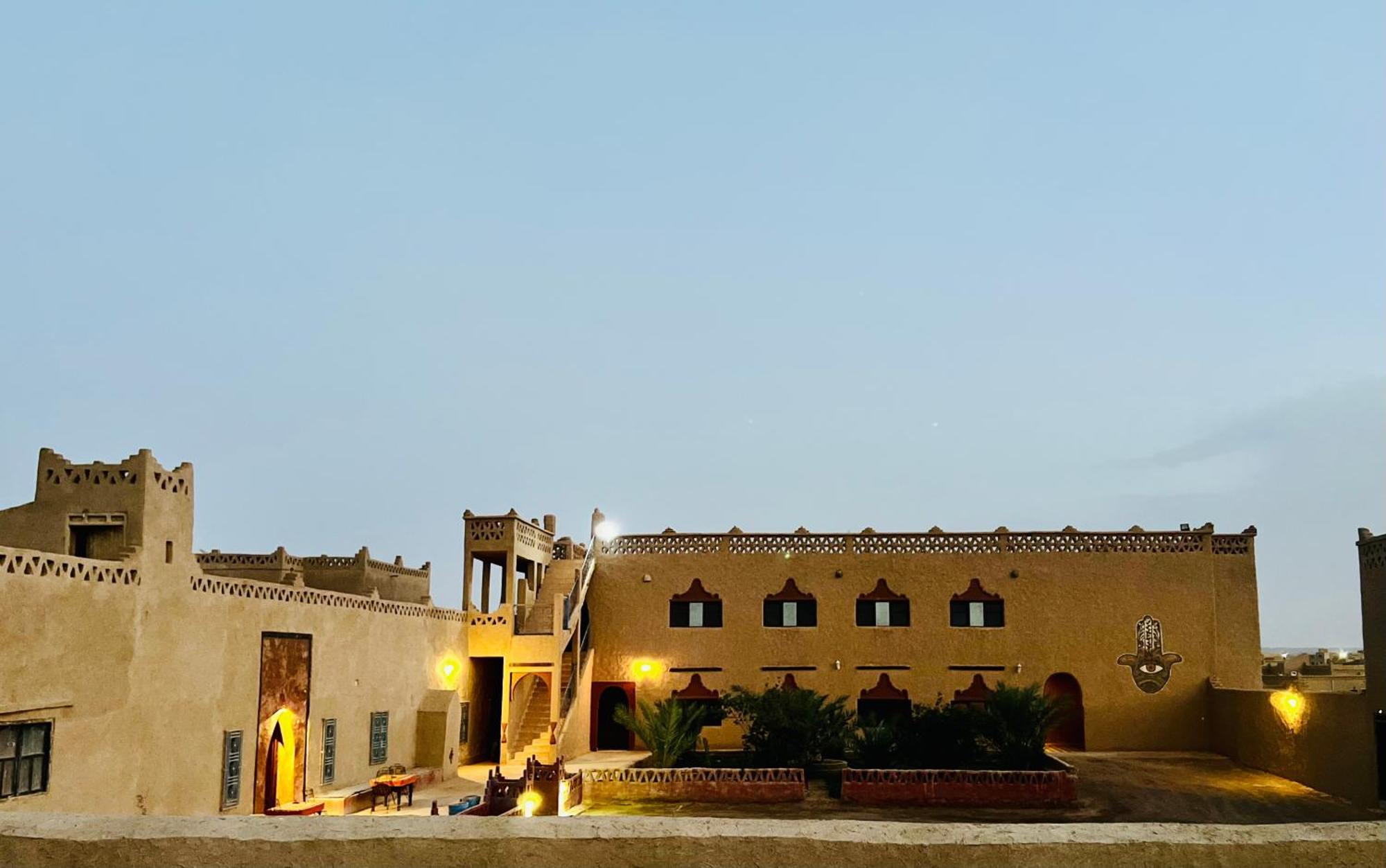 Hotel Camping Les Roses Des Dunes & Piscine Мерзуга Экстерьер фото