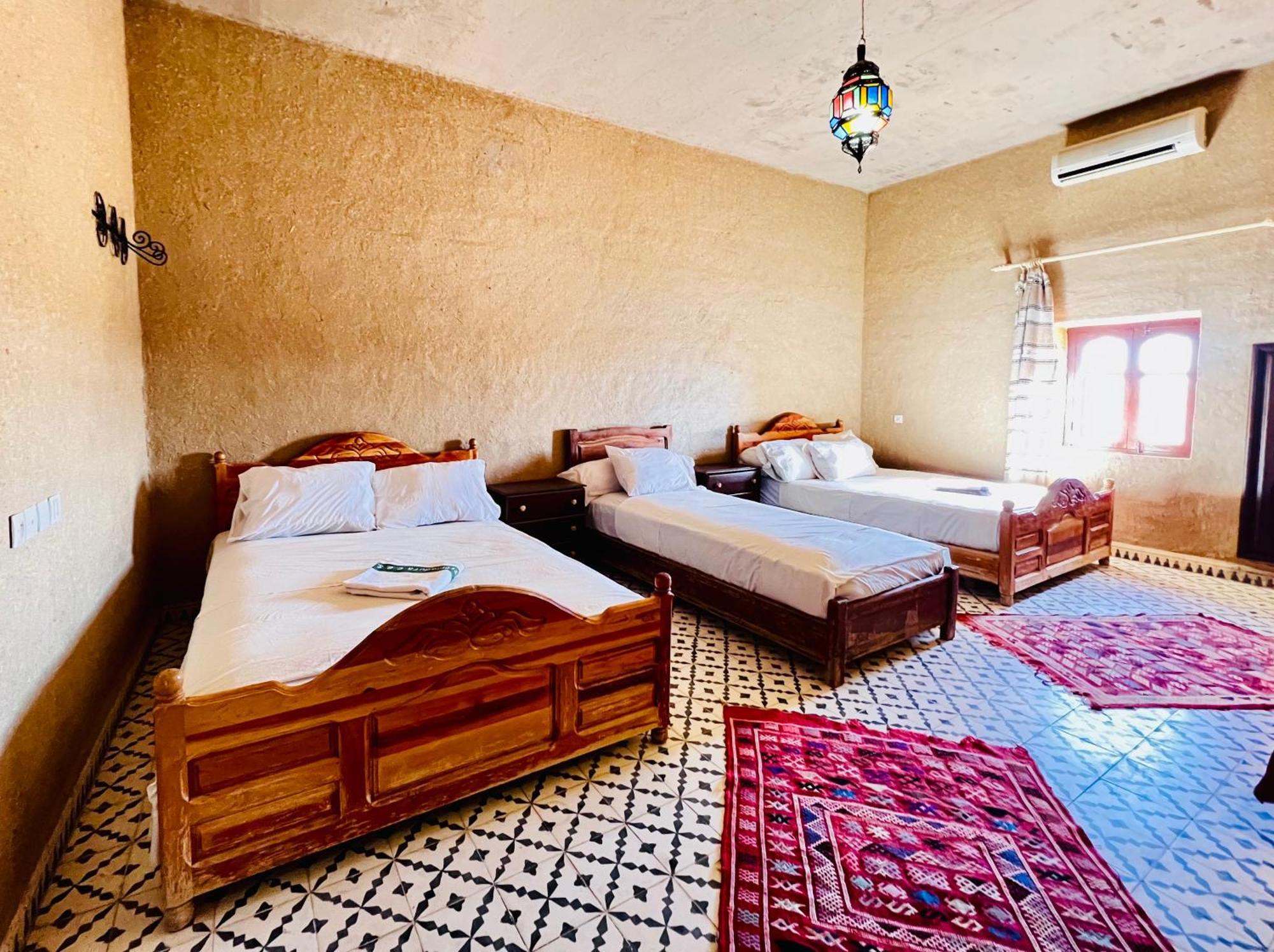 Hotel Camping Les Roses Des Dunes & Piscine Мерзуга Экстерьер фото