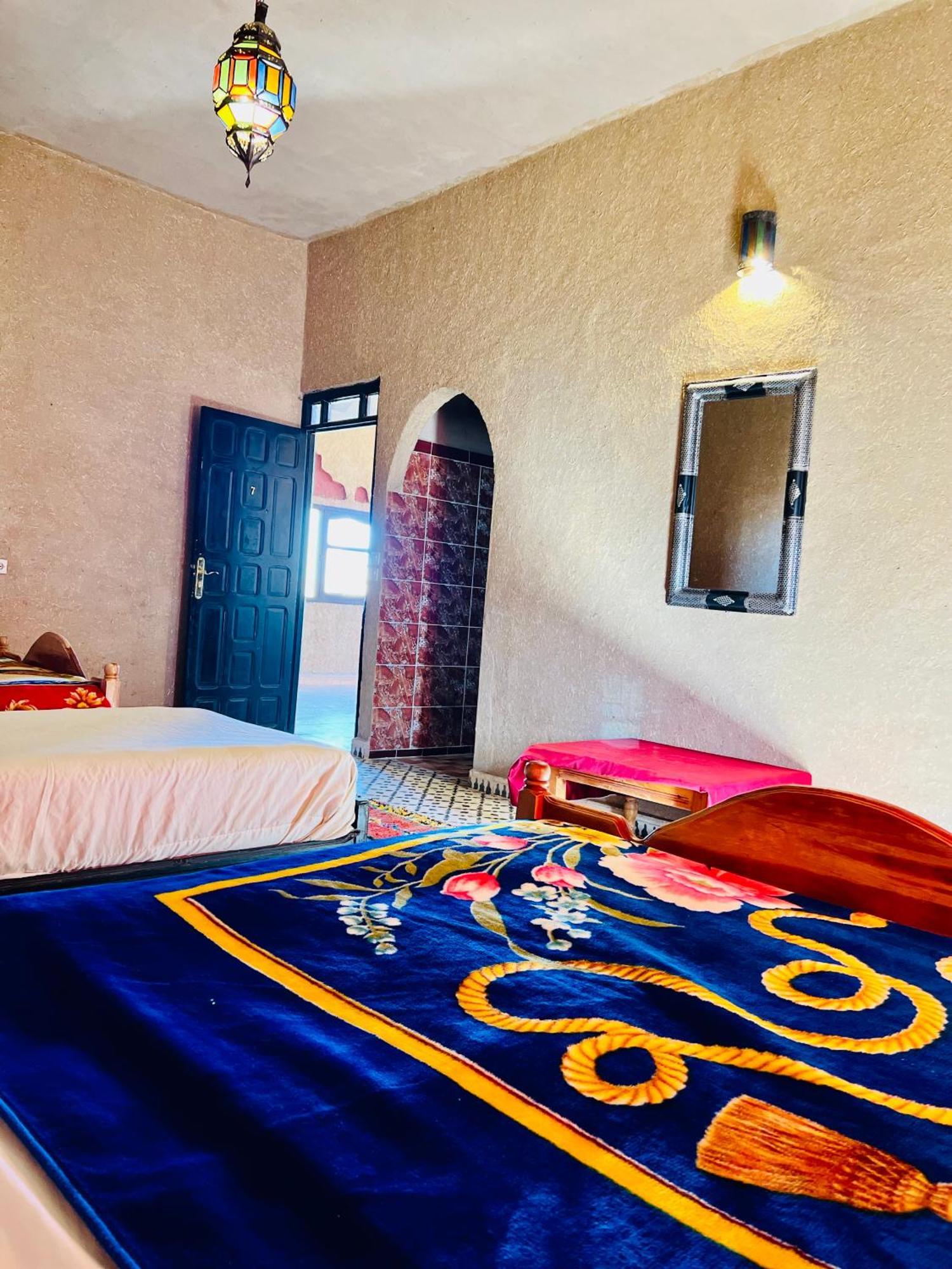 Hotel Camping Les Roses Des Dunes & Piscine Мерзуга Экстерьер фото