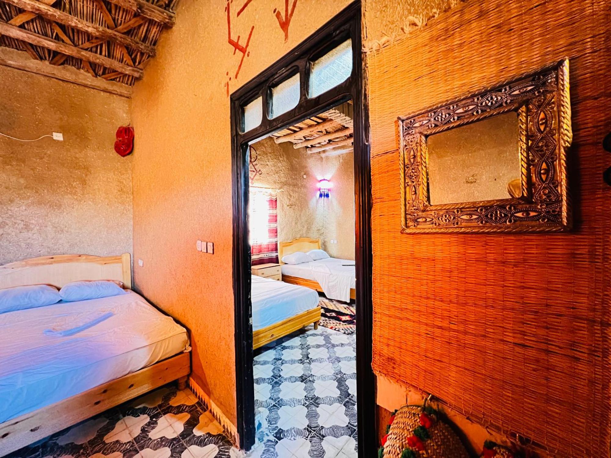 Hotel Camping Les Roses Des Dunes & Piscine Мерзуга Экстерьер фото