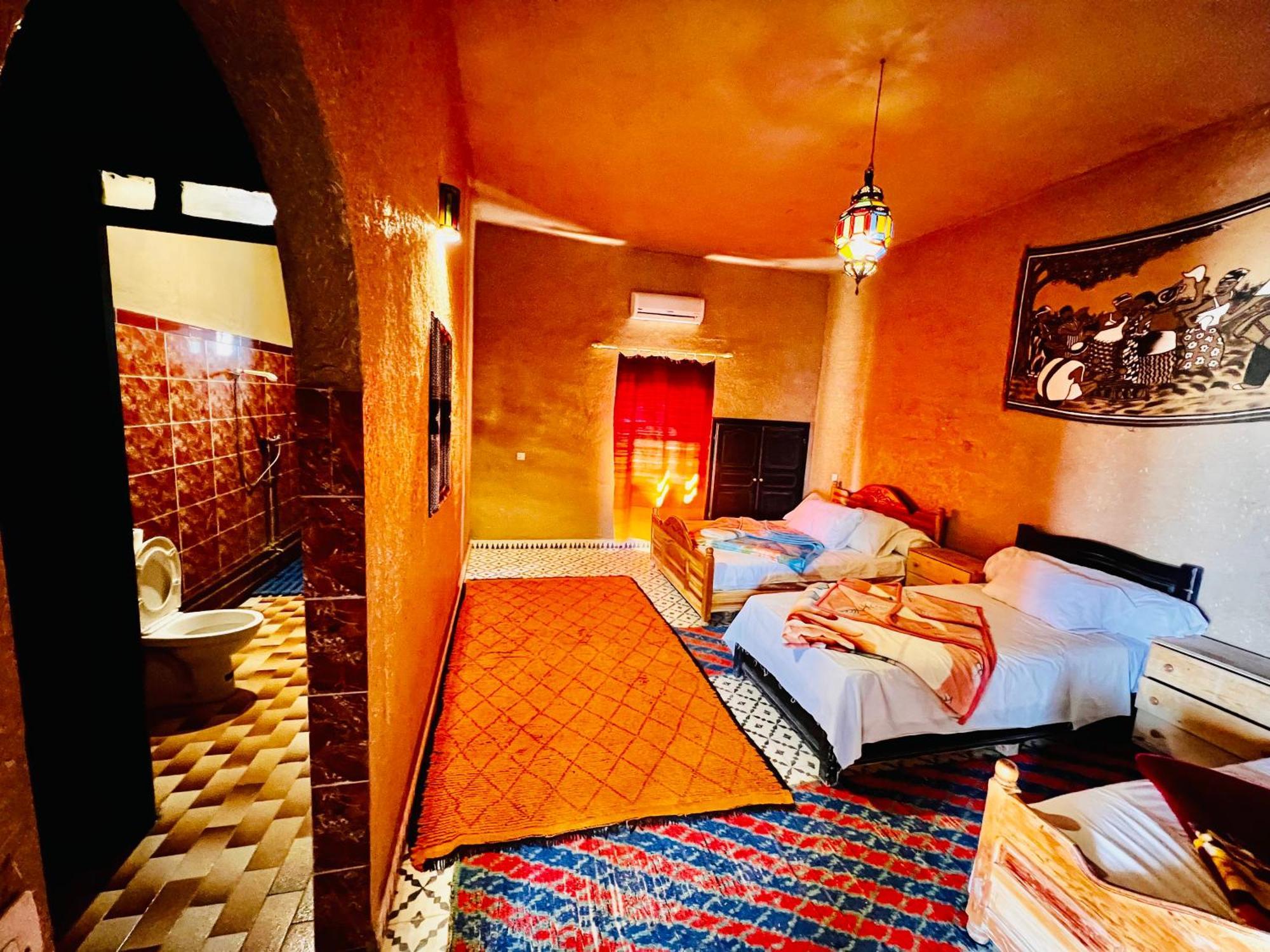 Hotel Camping Les Roses Des Dunes & Piscine Мерзуга Экстерьер фото