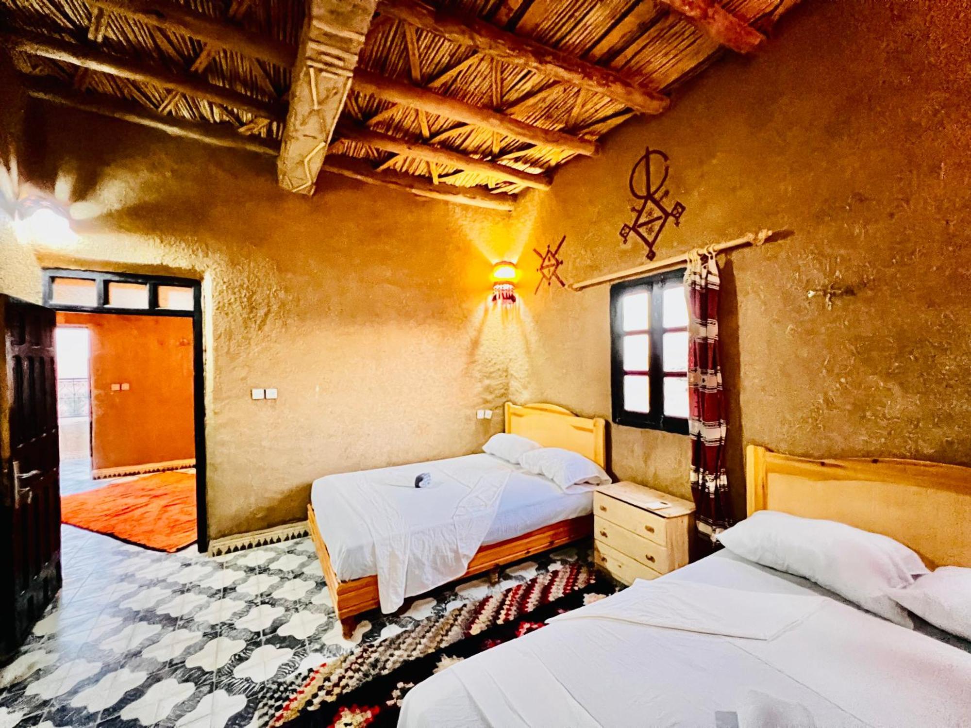 Hotel Camping Les Roses Des Dunes & Piscine Мерзуга Экстерьер фото