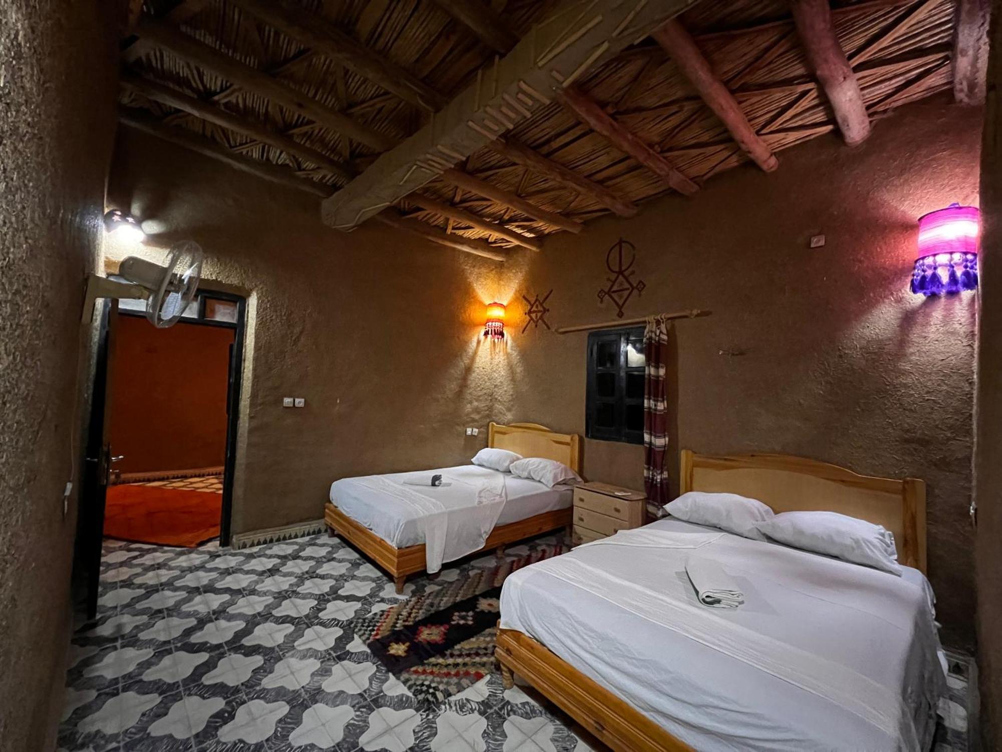 Hotel Camping Les Roses Des Dunes & Piscine Мерзуга Экстерьер фото