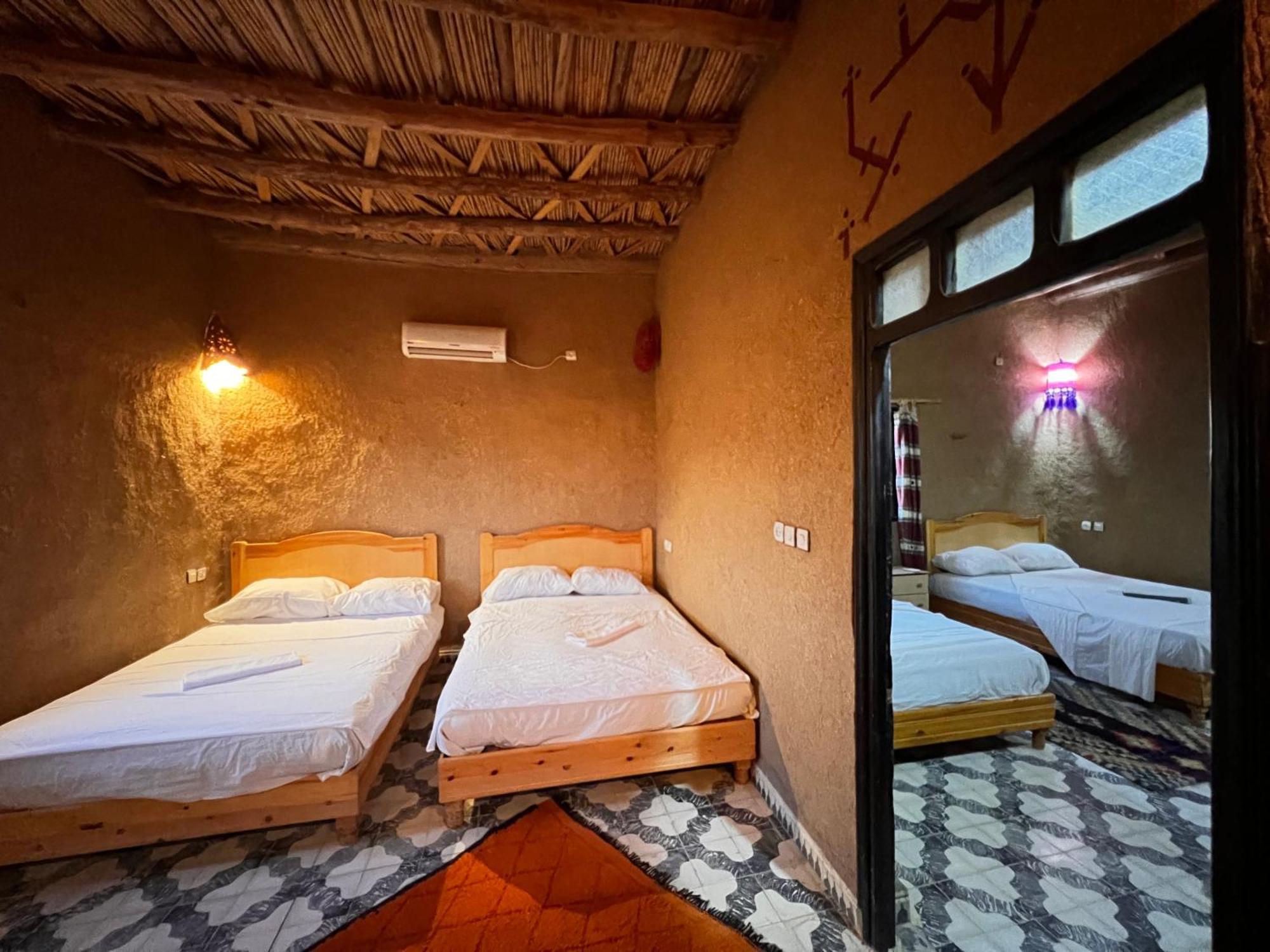 Hotel Camping Les Roses Des Dunes & Piscine Мерзуга Экстерьер фото