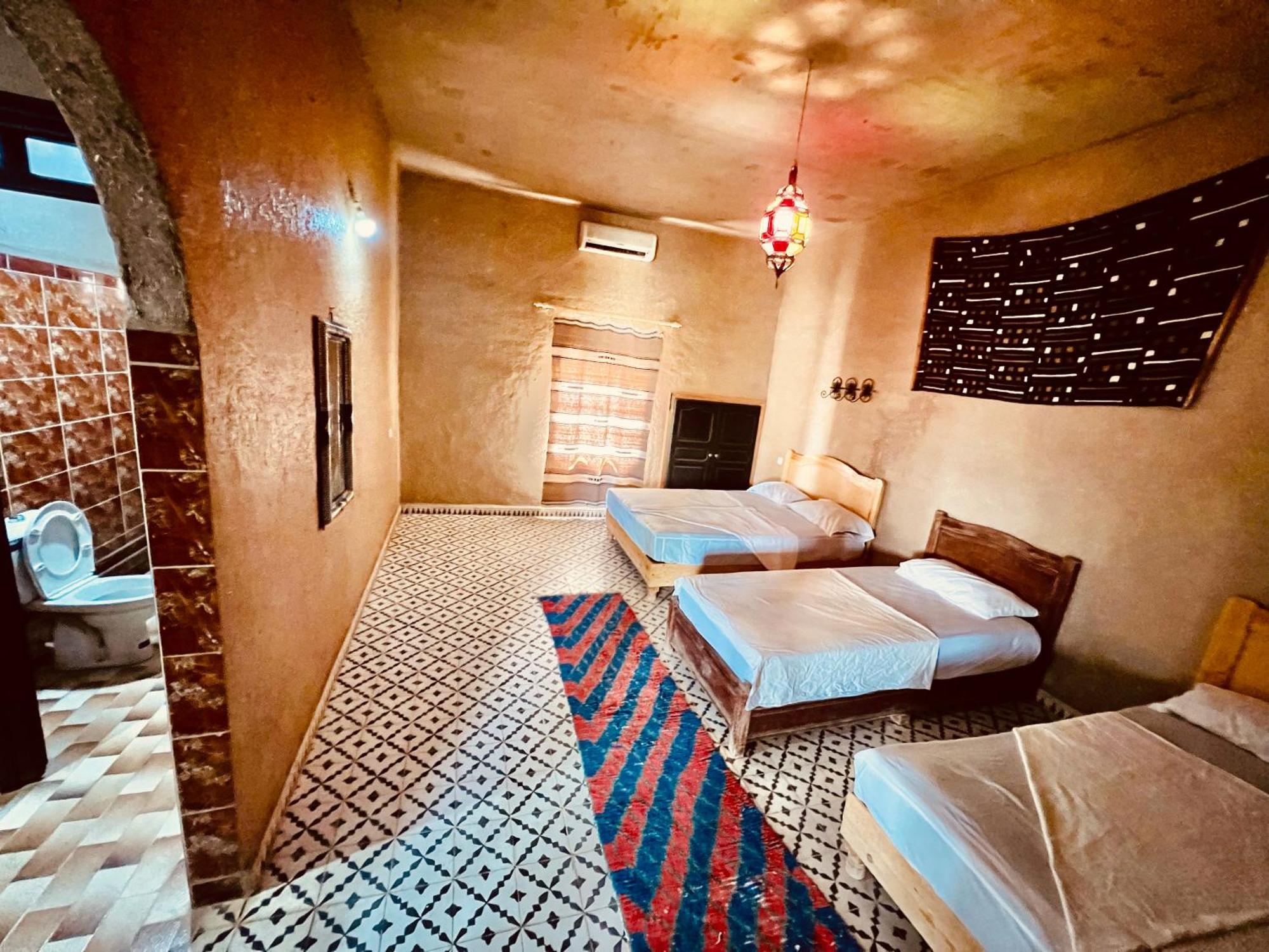 Hotel Camping Les Roses Des Dunes & Piscine Мерзуга Экстерьер фото