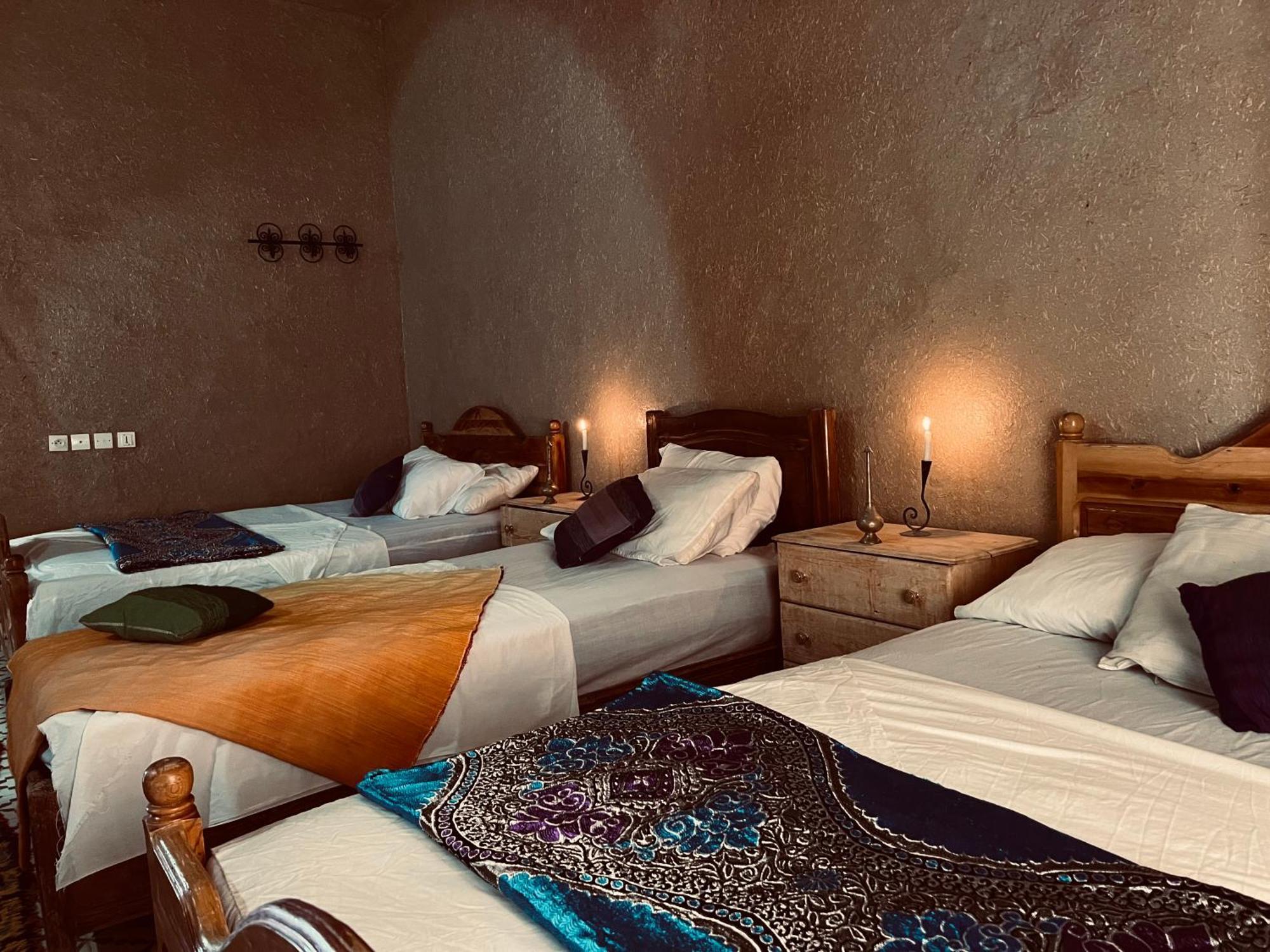 Hotel Camping Les Roses Des Dunes & Piscine Мерзуга Экстерьер фото