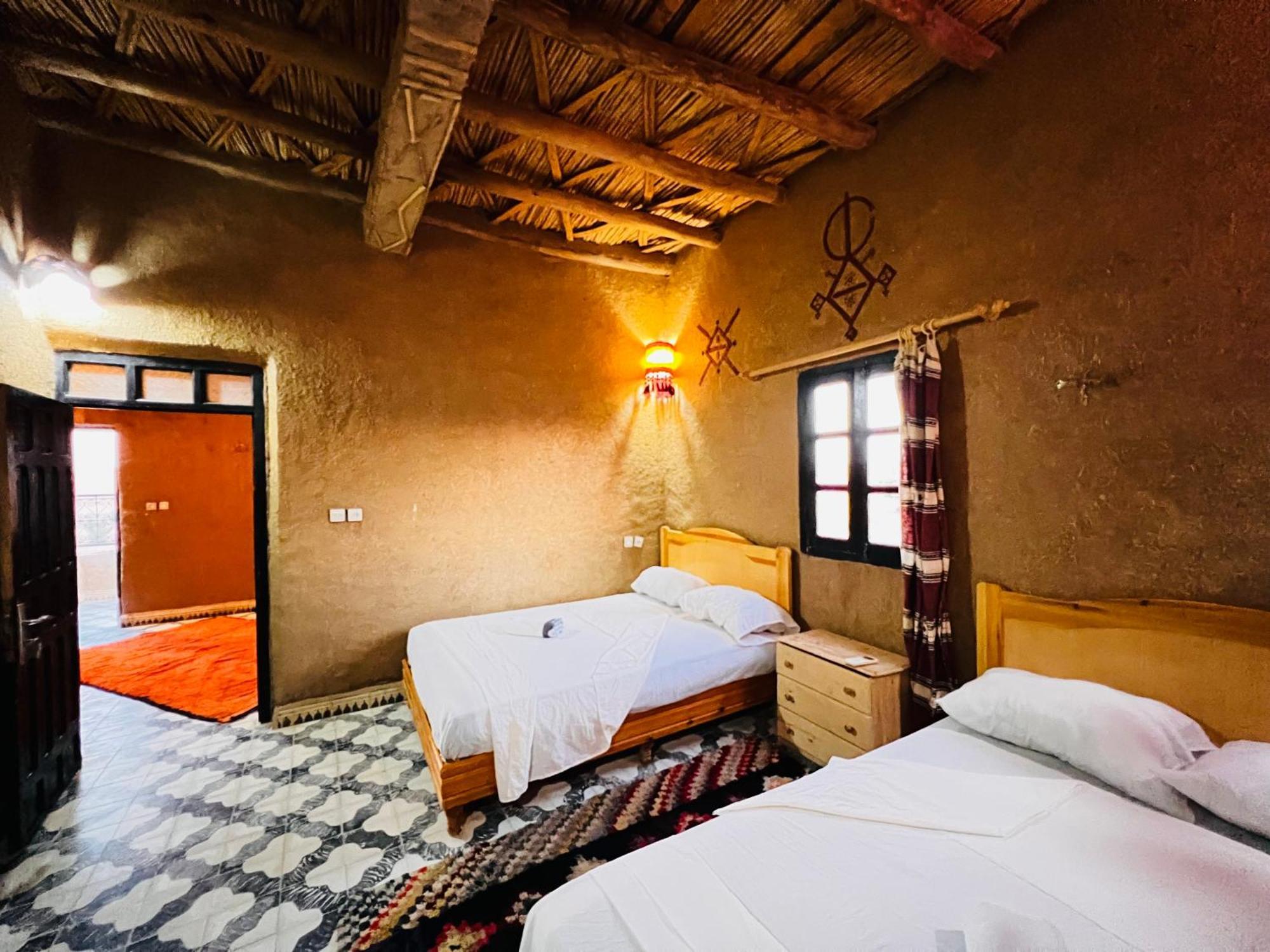 Hotel Camping Les Roses Des Dunes & Piscine Мерзуга Экстерьер фото